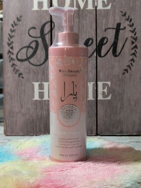 Kiss Beauty Pink & White Body Lotion - Yara scented
